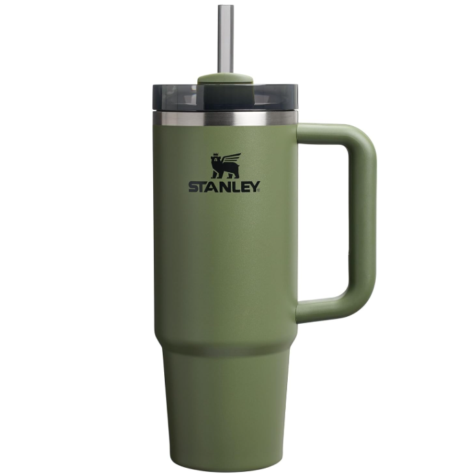 STANLEY Quencher H2.0 Tumbler with Handle and Straw | Flowstate 3-Position Lid | Cup Holder Compatible for Travel | Insulated Stainless Steel Cup | BPA-Free
